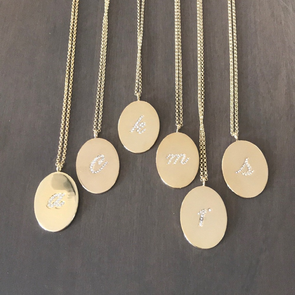 KATE SPADE NY NEW 1 in a million initial pendant